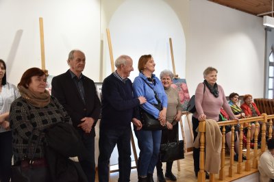 Malwy, róże, fiołki... - Wernisaż wystawy Barbary Harasim